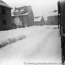 Winter 1962/63, Baumschulenweg - Blick in Richtung Rösickestraße