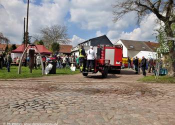 Kameraden der Freiwilligen Feuerwehr Kühnau