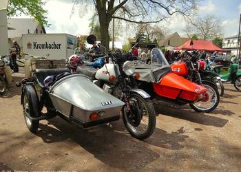 Liebhaber von alten DDR-Motorrädern