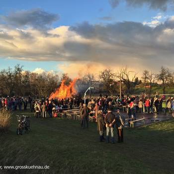 Unser Osterfeuer 2015